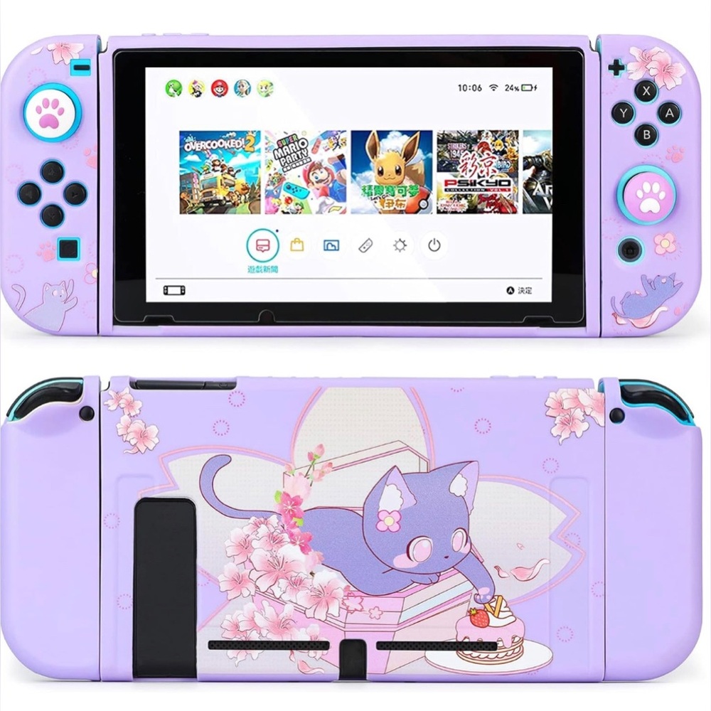 Sakura Cat Switch Case